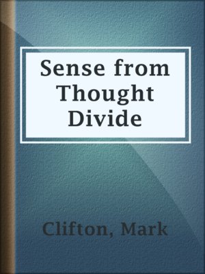 cover image of Sense from Thought Divide